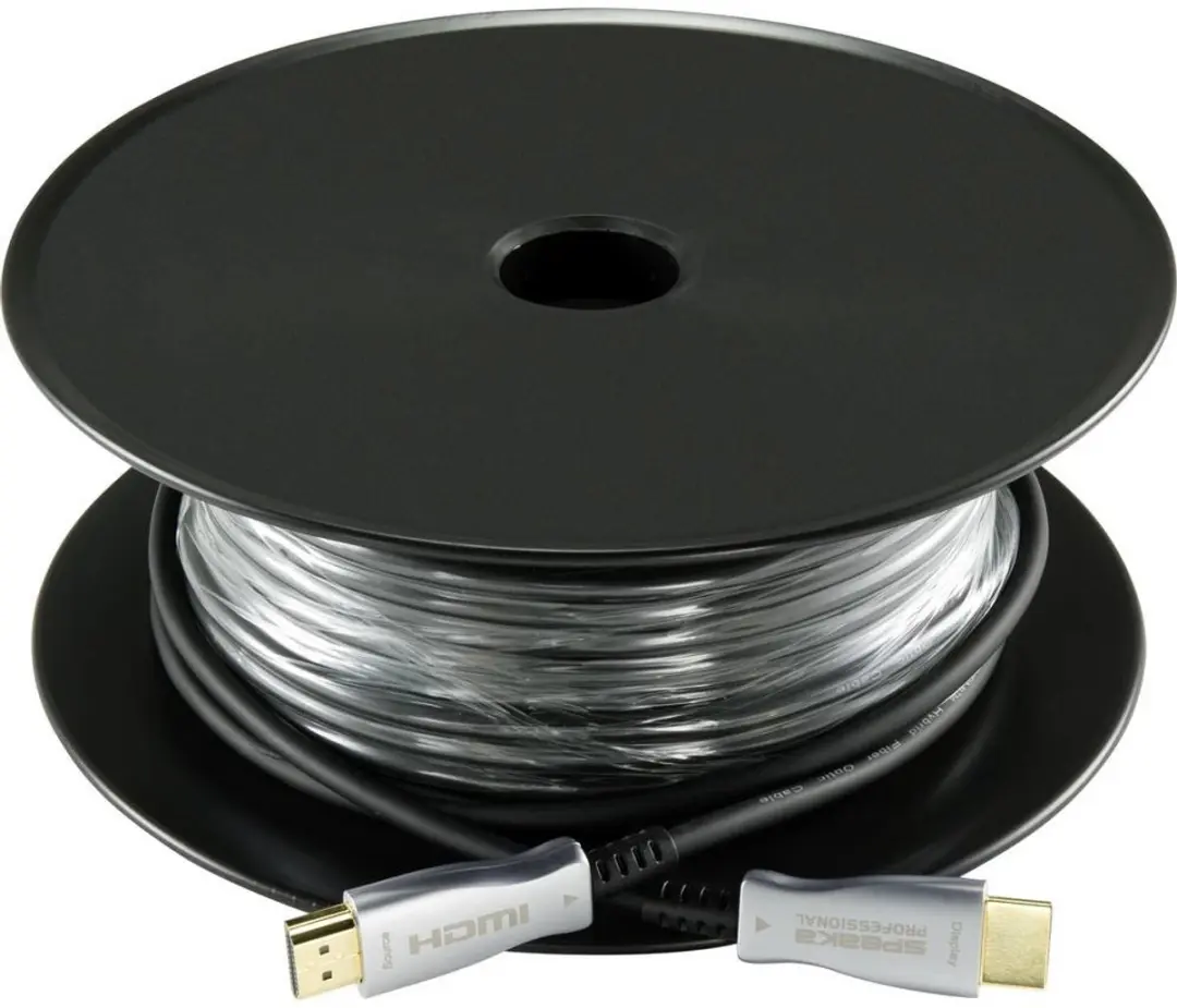 SpeaKa Professional SP-9019356 HDMI-kabel 50m - 4K UHD - Zwart