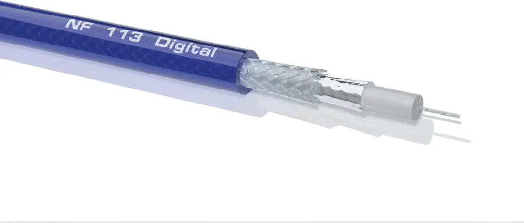 Oehlbach NF 113 DI Audiokabel - RCA 0,5m - Blauw