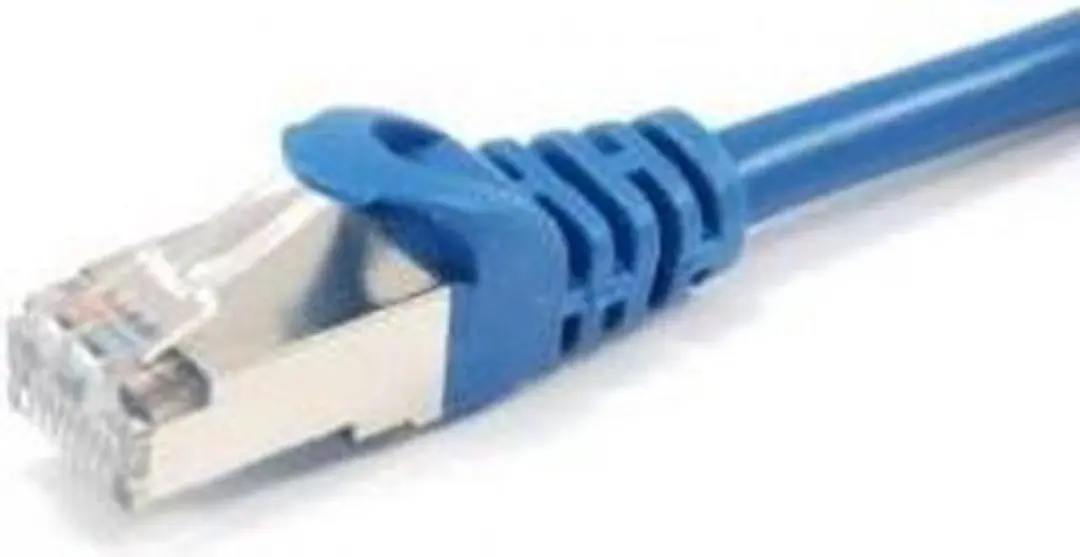 Equip CAT6a sFTP Kabel 0.5m - Zwart