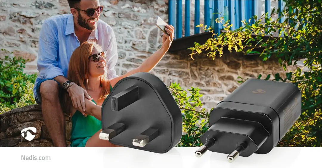 Nedis WCPD18WU102BK Oplader 18W USB-C - Zwart - afbeelding 6 van 6