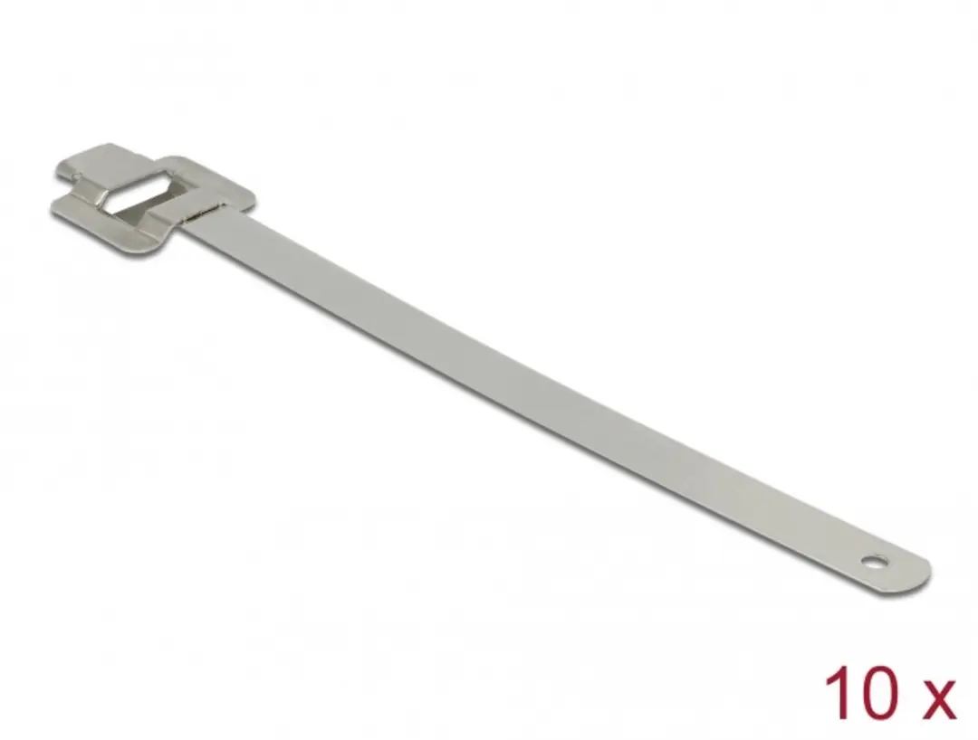 Delock Kabelbinders Roestvrijstaal 400x10mm