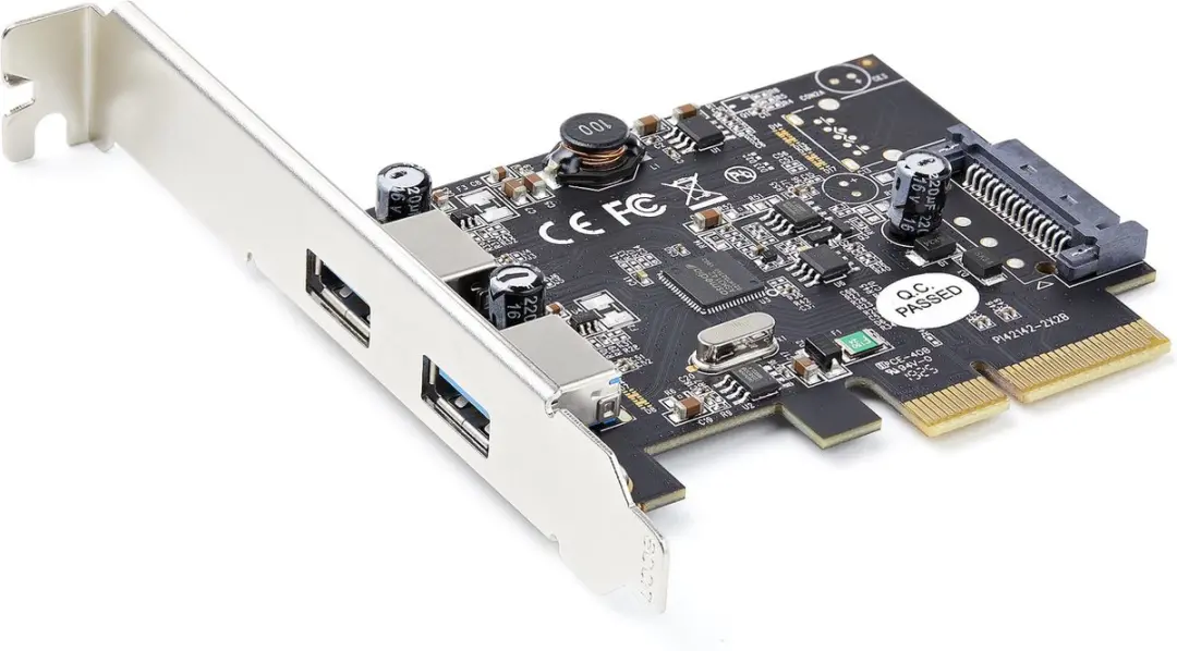 Startech PEXUSB312A3 USB 3.2 Gen 2 PCIe Kaart - 2 Poorten - 10Gbps