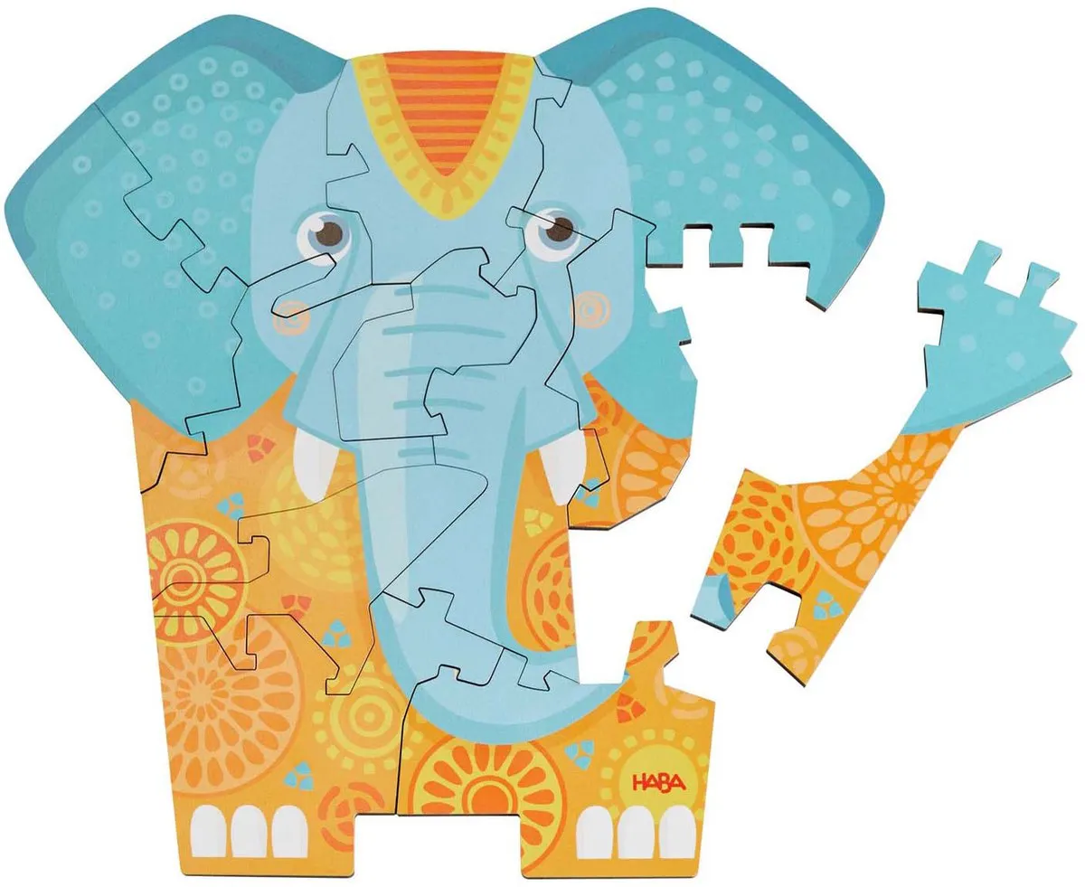 Haba Olifant Puzzel 2112-delig - 3+