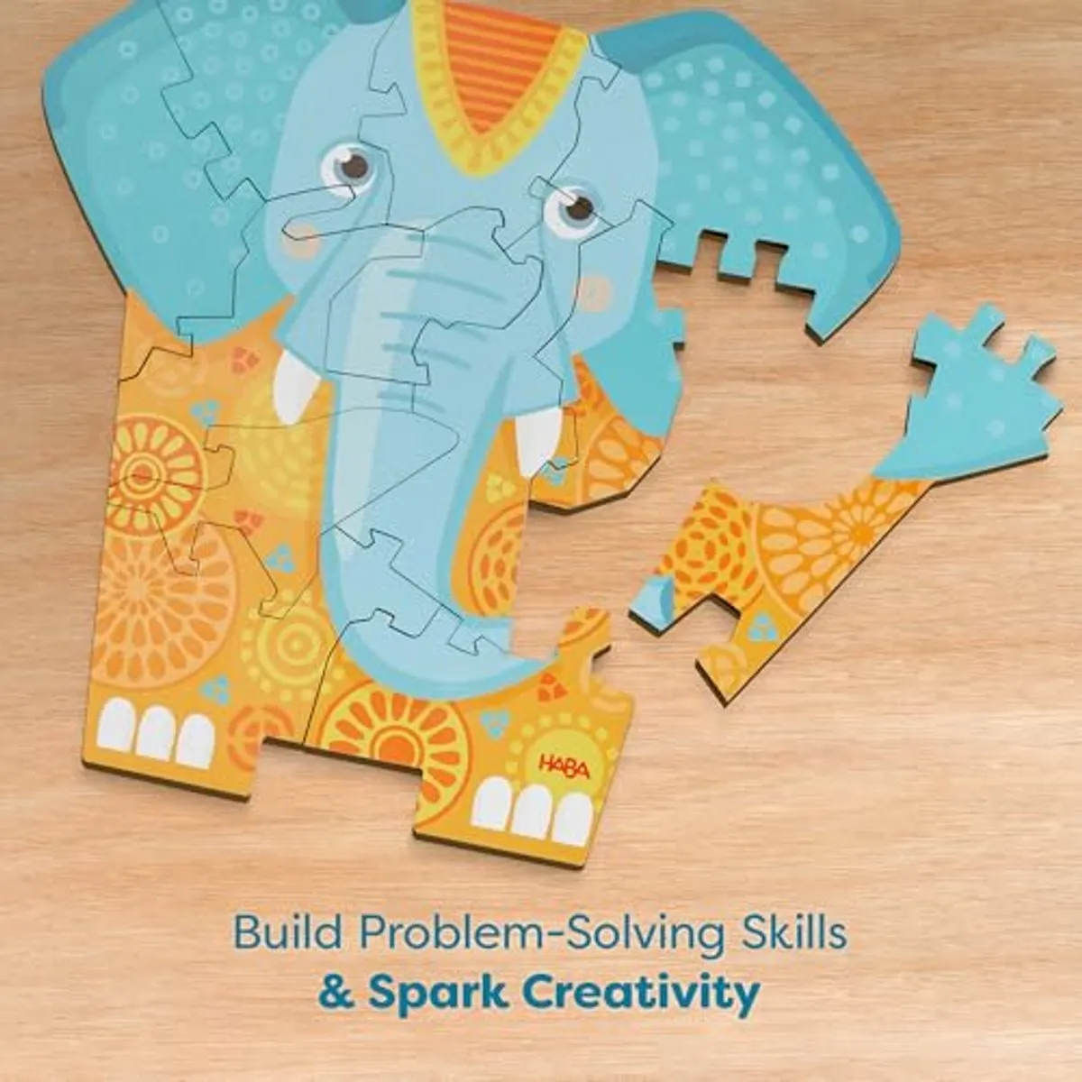 Haba Olifant Puzzel 2112-delig - 3+