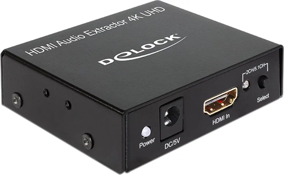 Delock HDMI naar Stereo/5.1 Audio Extractor 62692