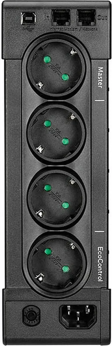 Eaton Ellipse PRO 850 DIN UPS 850VA - 4 Stopcontacten - Zwart