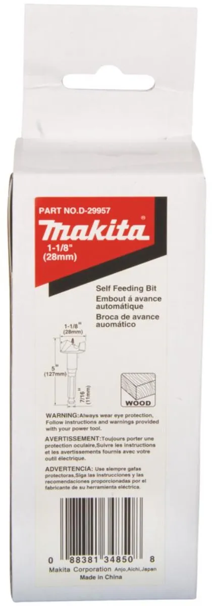 Makita Zelfintrekkende Houtboor 28mm - 28x127mm