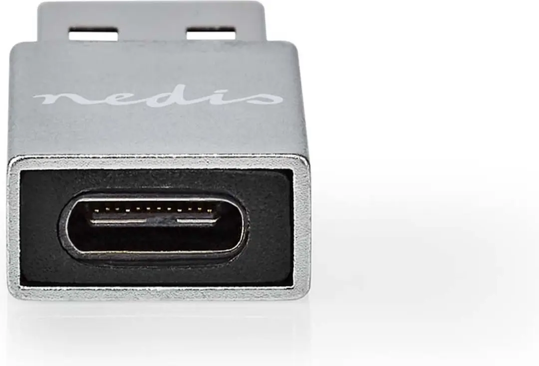 Nedis USB-C naar USB-A Adapter 5Gbps - Zilver