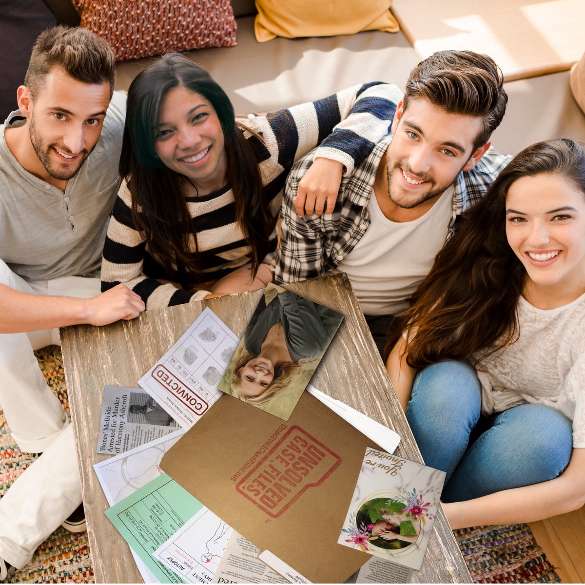 Goliath Unsolved Case Files - Harmony Ashcroft - Escape Game - Familiespel - Denkspel - Kun jij het mysterie oplossen? (Nederlandstalig)