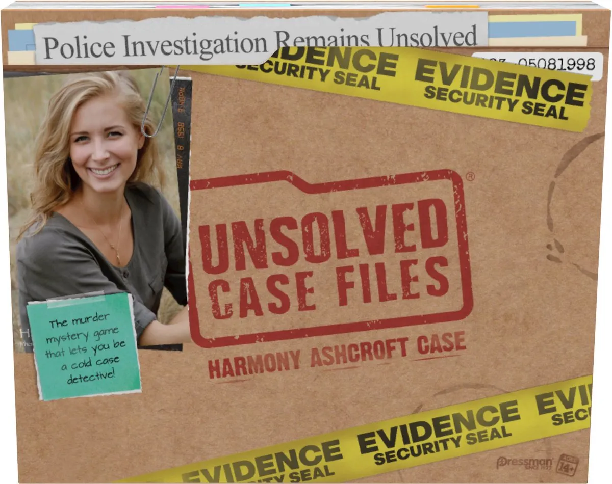 Goliath Unsolved Case Files Harmony Ashcroft Escape Game