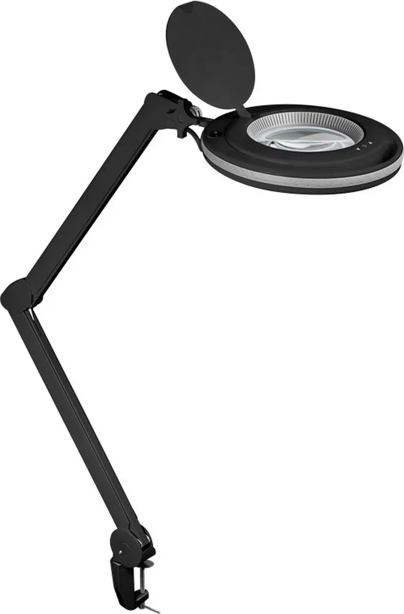 Goobay 64988 LED Loeplamp 730lm - 9W - Bureauklem - Zwart