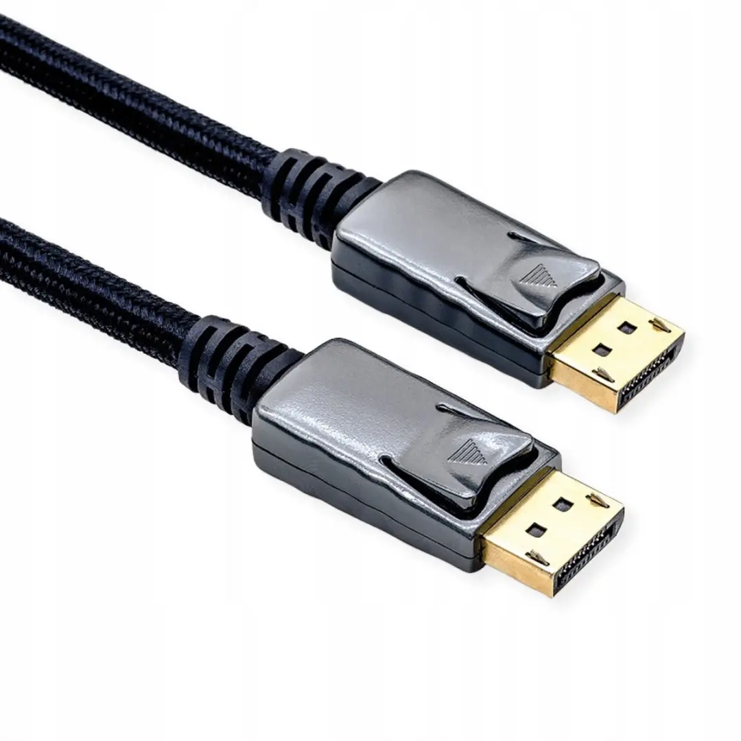 Roline DisplayPort Kabel 1.4 8K 2m - Zwart/Zilver