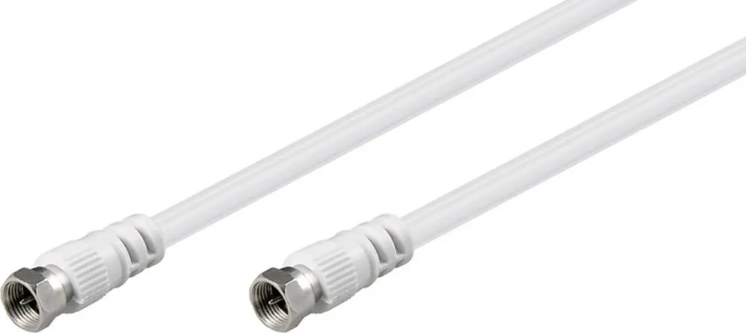 Goobay Coaxkabel CCS 3m - 10 Stuks - Wit