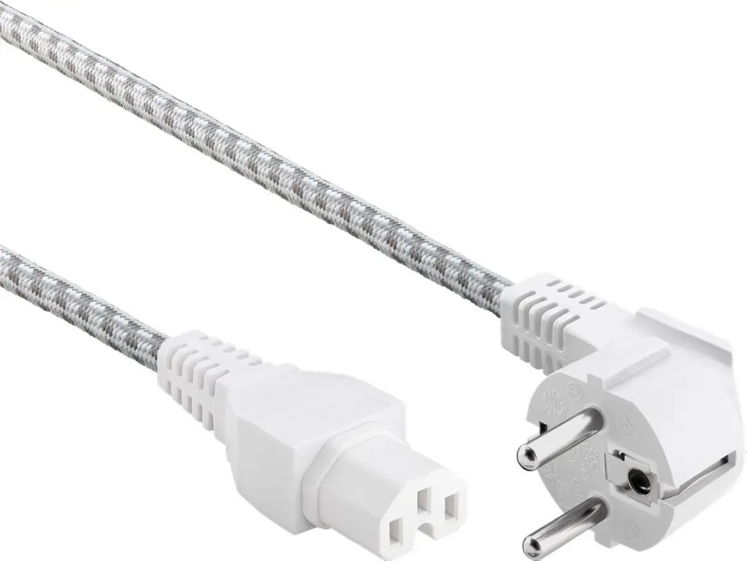 Goobay C15 CEE 7/7 Stroomkabel 3x0,75mm²