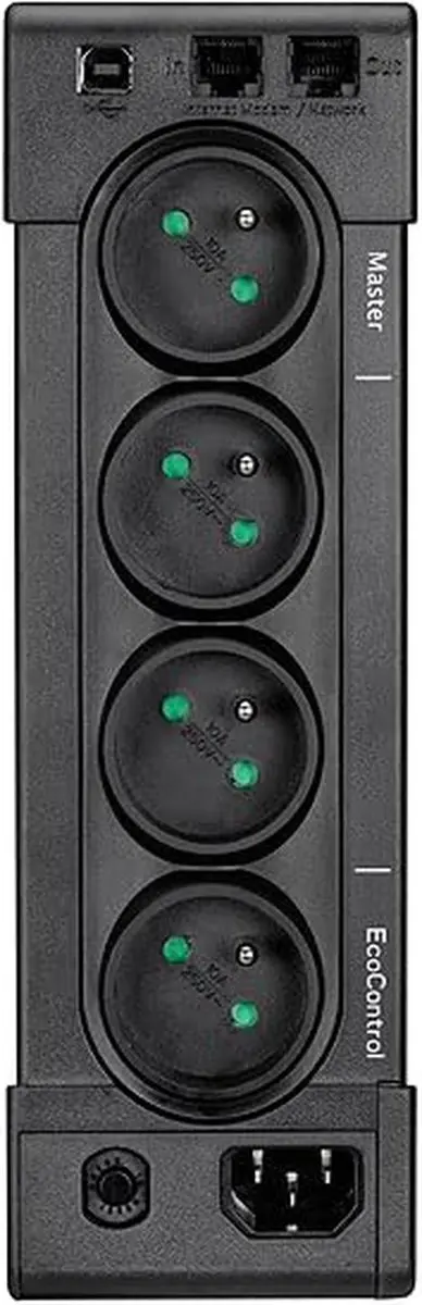 Eaton Ellipse PRO 650FR UPS - 1200W - 4 Stopcontacten - Zwart