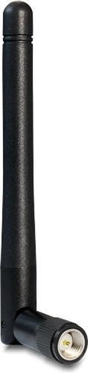 Delock WLAN Antenne 2.4/5 GHz SMA - 2 dBi - Zwart