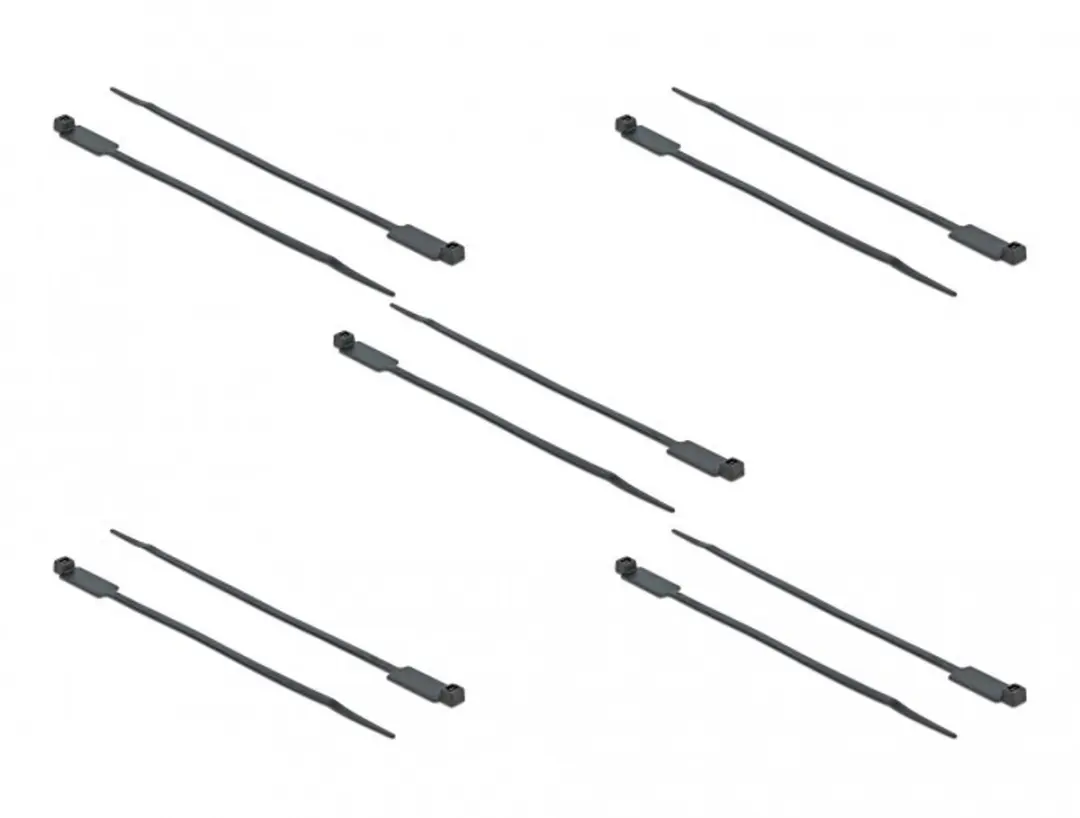 Delock Kabelbinders met Label 270x4.8mm - 10 Stuks