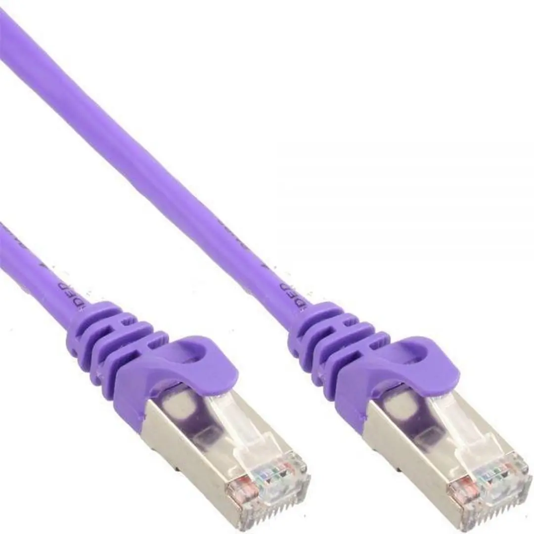InLine Patchkabel SF/UTP Cat.5e 3m - Paars