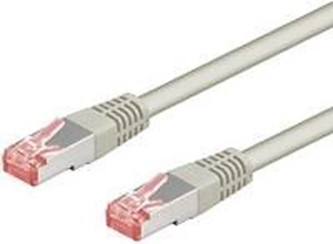 Goobay CAT 6 Patchkabel S/FTP PiMF - 1m Grijs - 10 Stuks