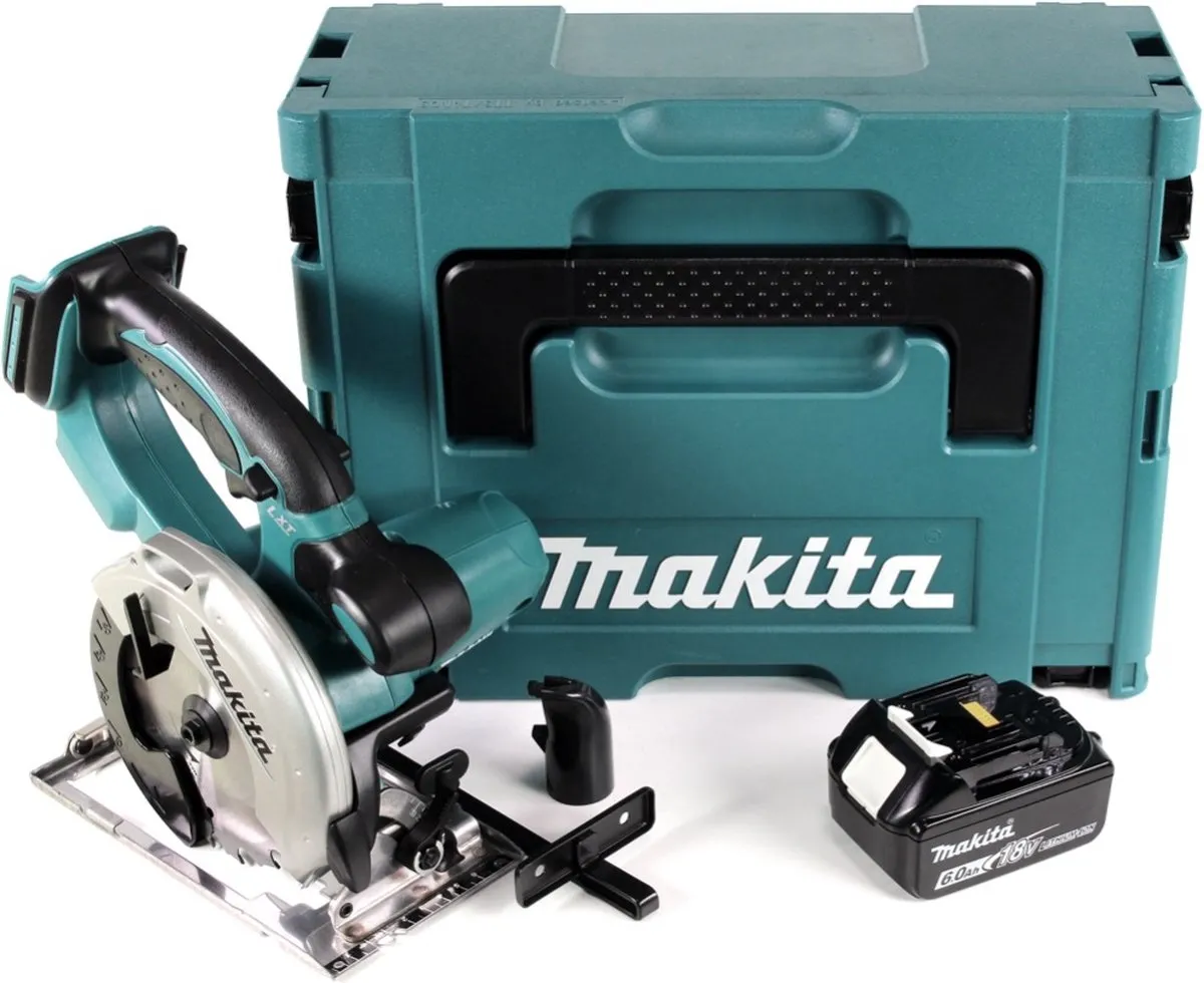 Makita DSS 501 G1J Handcirkelzaag 18V - 136mm - 6,0 Ah - afbeelding 3 van 5