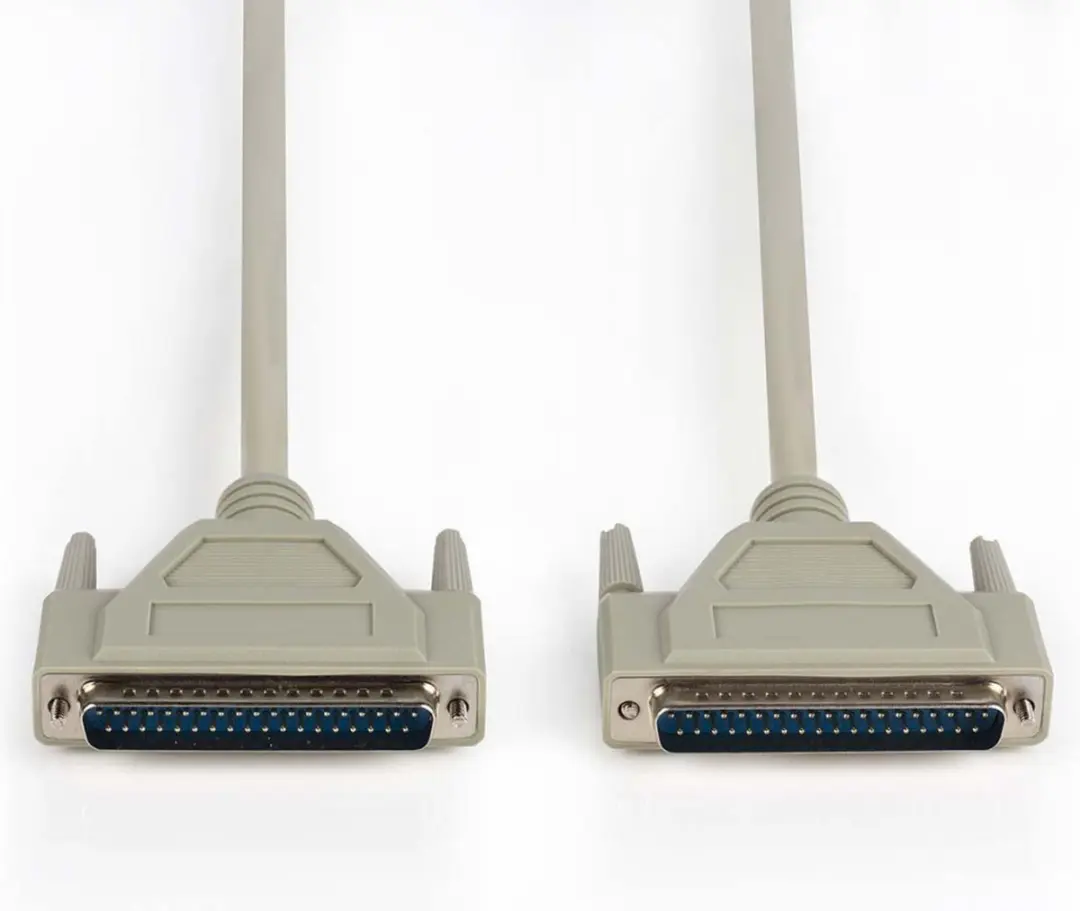 Nedis D-SUB 37-Pins Seriële Kabel 1m - Ivoor - afbeelding 6 van 6