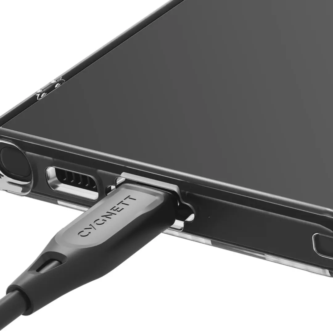 Cygnett USB-A naar USB-C Kabel 2m - Zwart