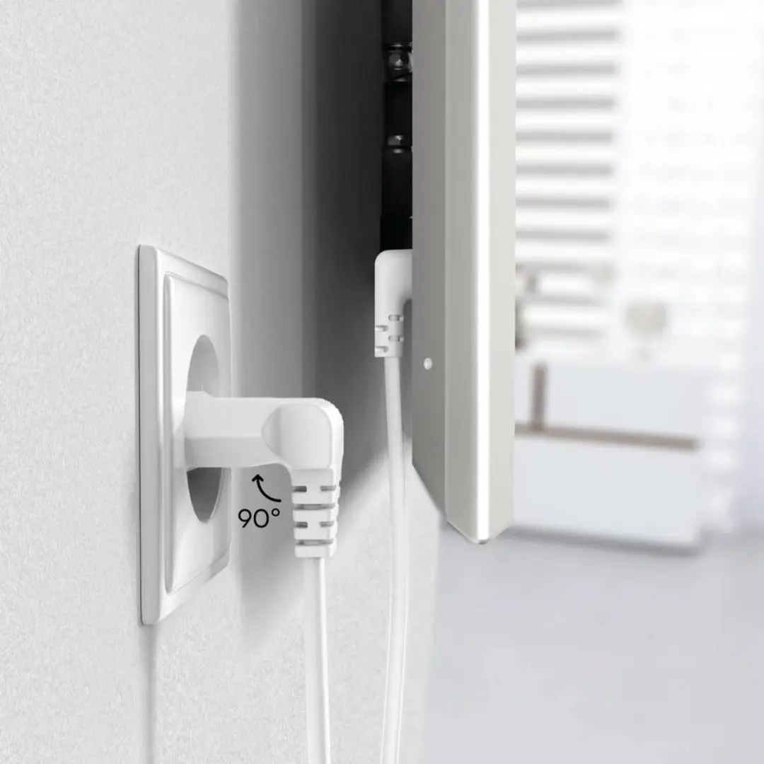 Hama 00223283 Stroomkabel - 3m - Wit