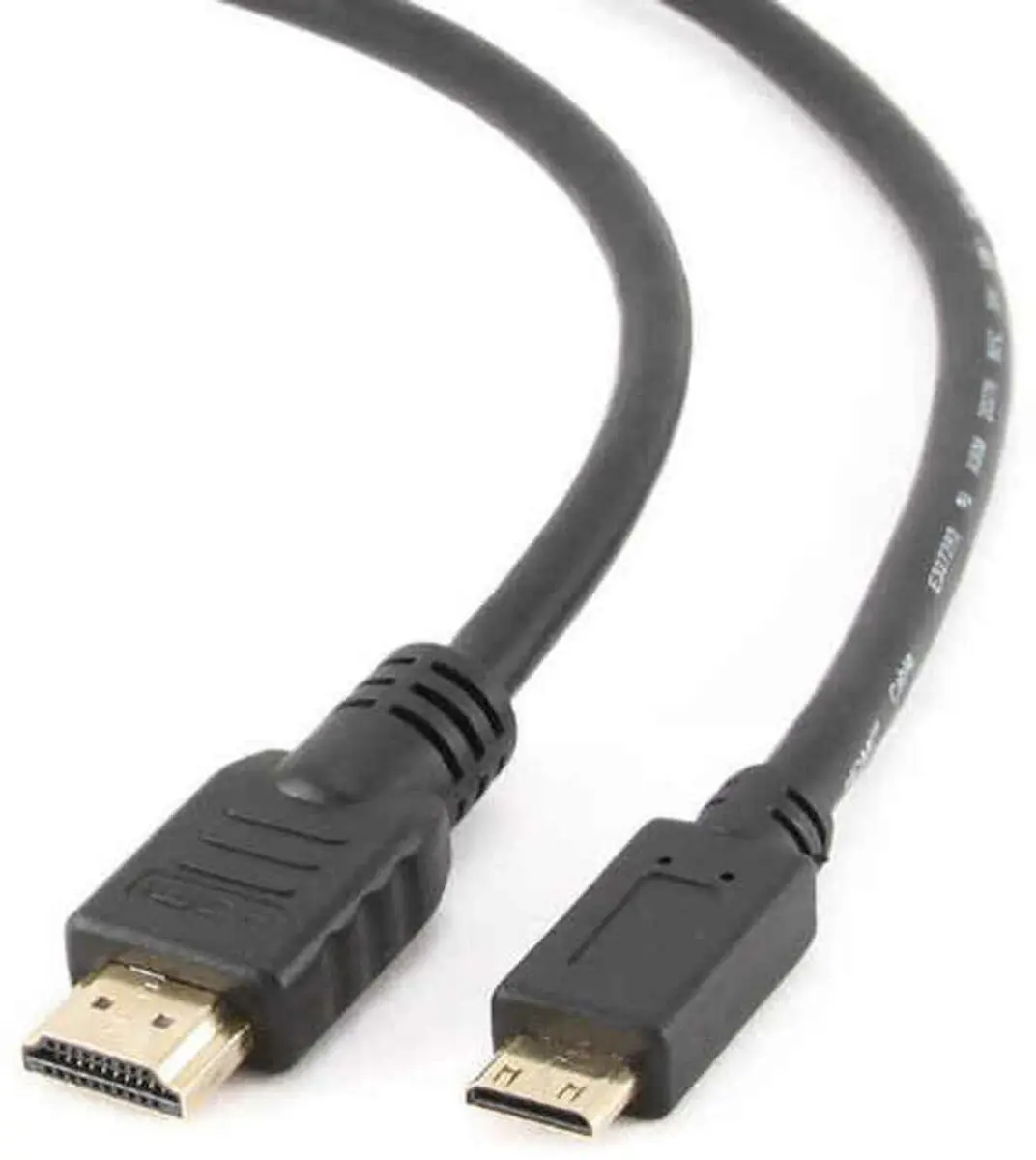 Gembird HDMI naar Mini HDMI Kabel 4K Ultra HD - Zwart - afbeelding 2 van 2