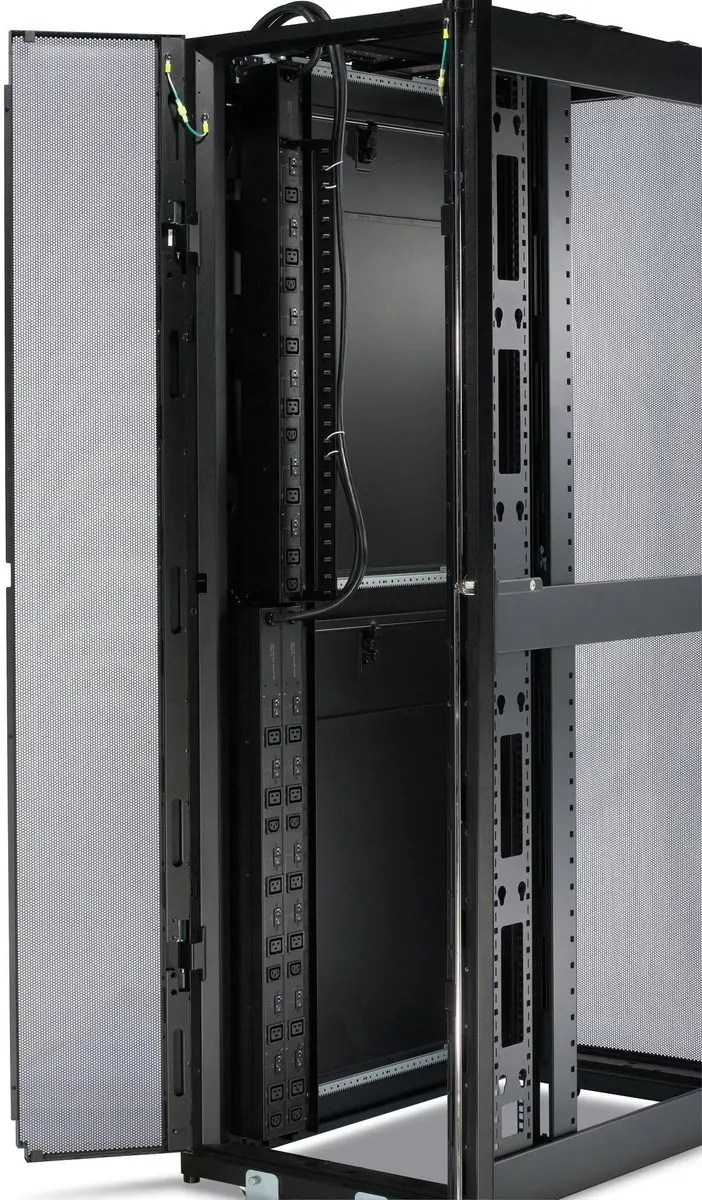 APC AP7555A Rack PDU - 9 Stopcontacten 22kW Zwart