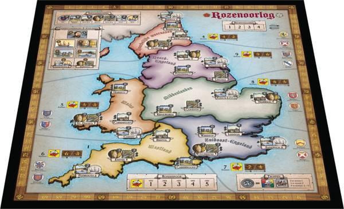 Rozenoorlog Bordspel