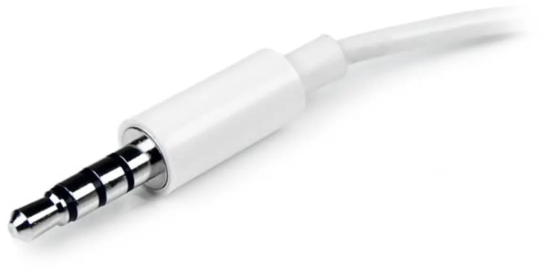 Startech MUYHSMFFADW Audio Jack Adapter - 0,15m - Zwart