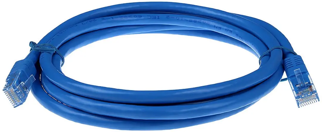 ACT IB3805 U/UTP CAT6A Patchkabel 5m - Blauw
