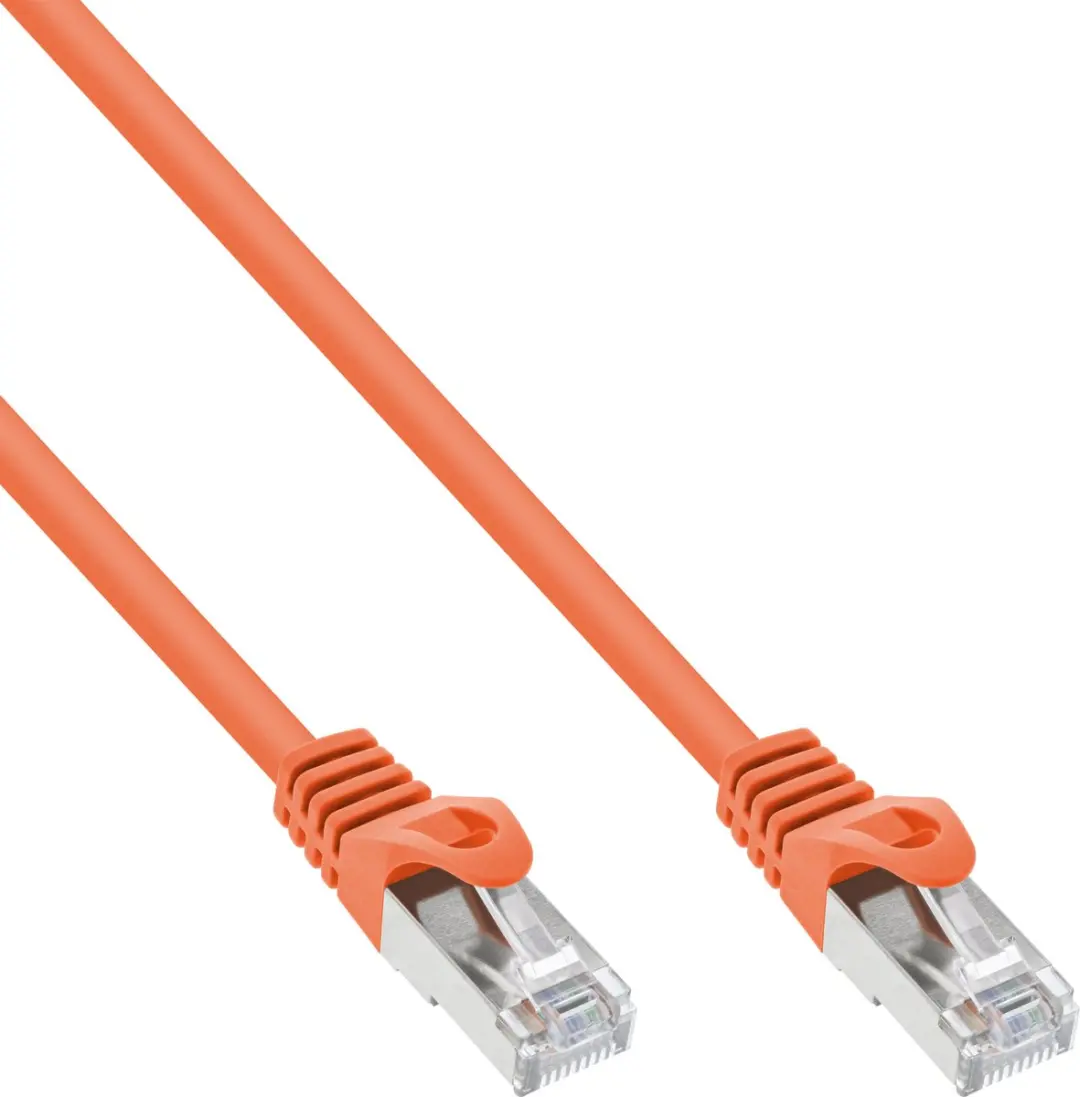 InLine Patchkabel SF/UTP Cat.5e Oranje 3m