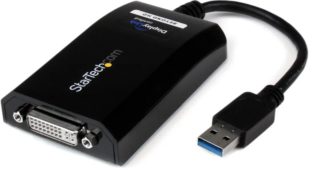 Startech USB32DVIPRO USB 3.0 DVI/VGA Converter - Zwart