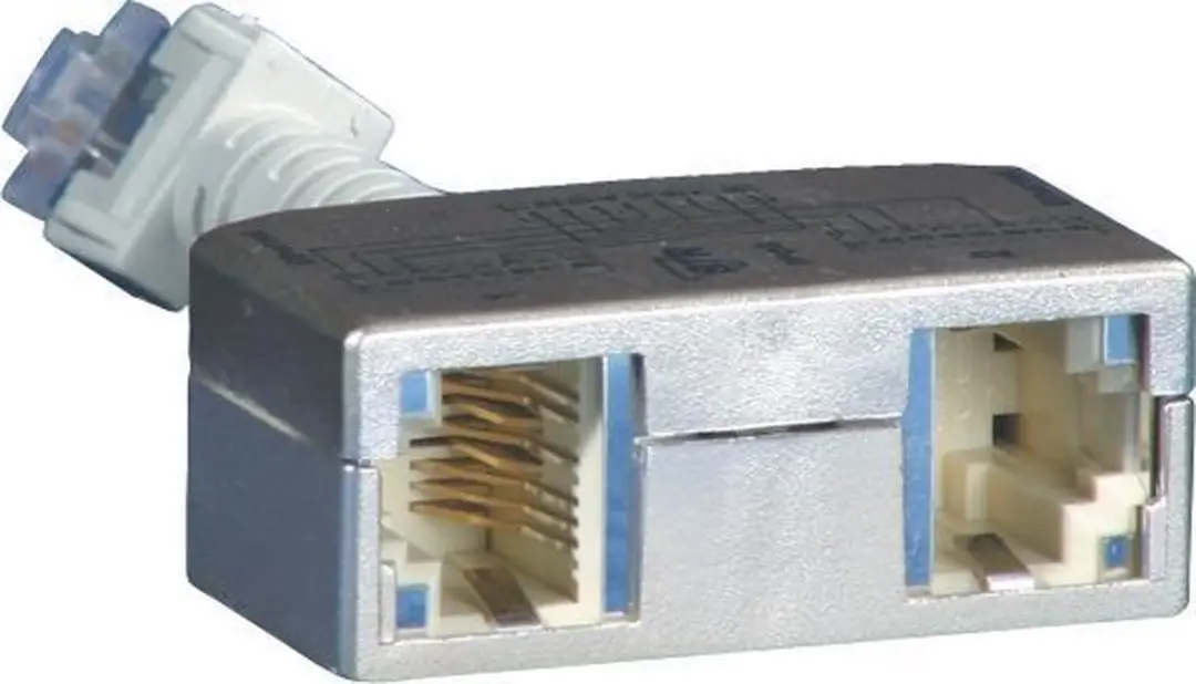 Metz Connect RJ45 Netwerk Y-adapter CAT 5