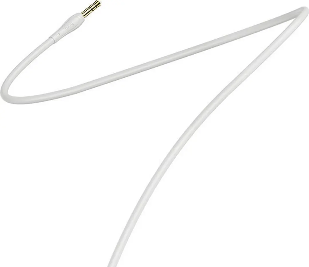 Hoco UPA14 AUX Audiokabel 3,5mm - 2m - Grijs