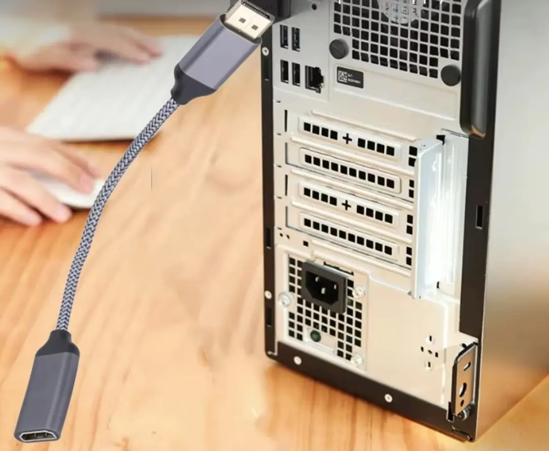 Tronic DP-HDMI DisplayPort naar HDMI Adapter - Grijs