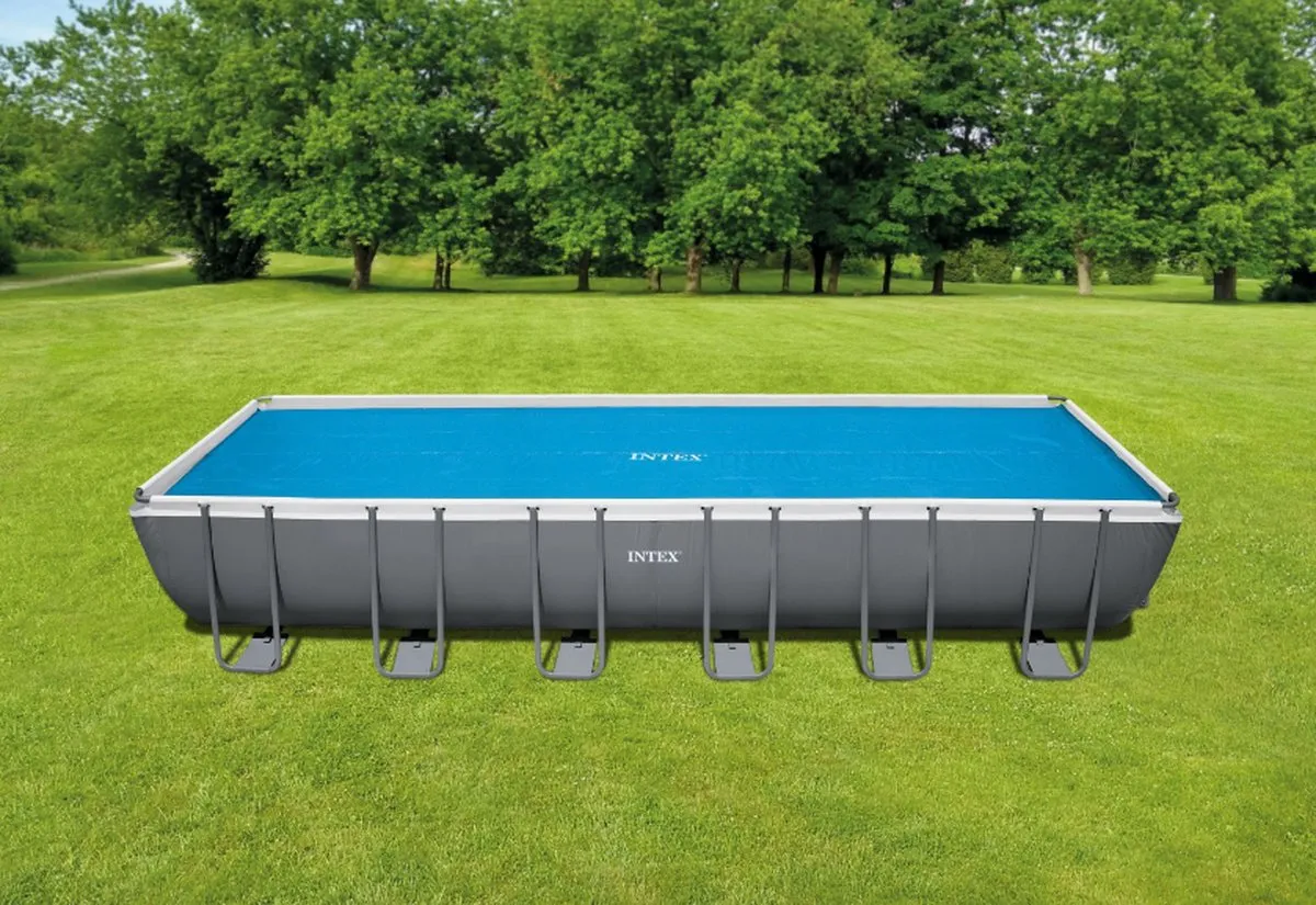 INTEX - Solarzwembadhoes - 960x466 - cm - polyetheen - blauw
