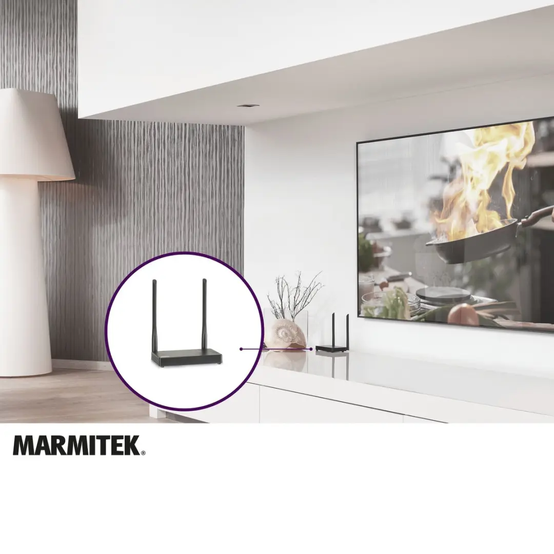 Marmitek WHE1 Draadloze HDMI Zender & Ontvanger Full HD