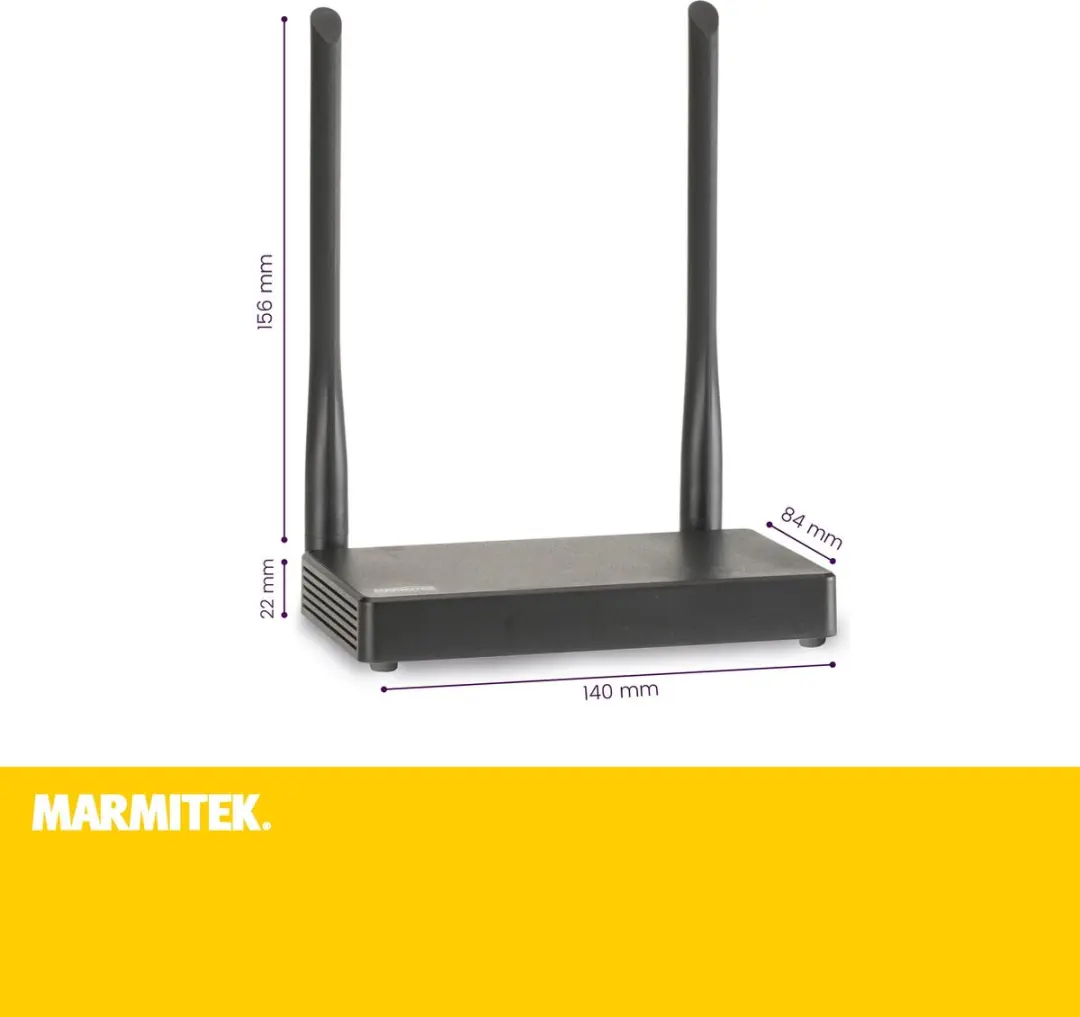 Marmitek WHE1 Draadloze HDMI Zender & Ontvanger Full HD