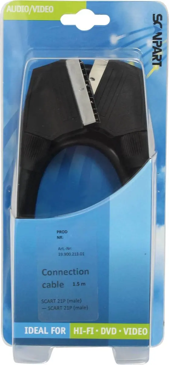 Scanpart Bandridge SCART Kabel 1.0m