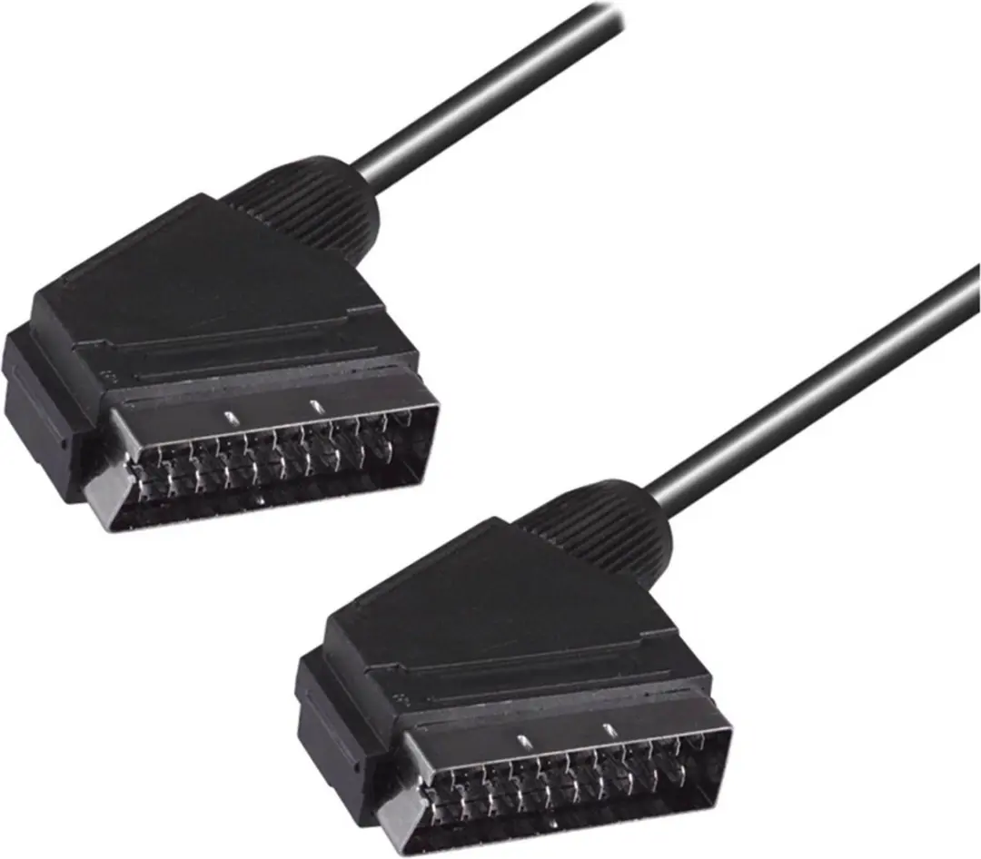 Scanpart Bandridge SCART Kabel 1.0m - Zwart