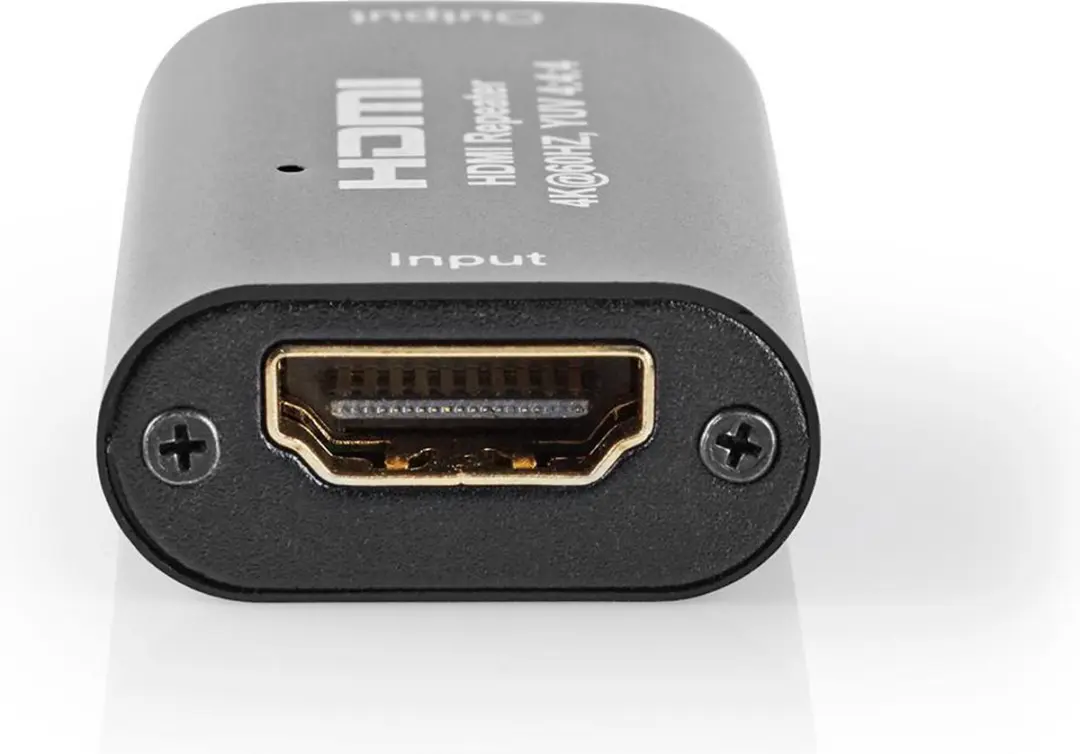 Nedis HDMI-Repeater VREP3475AT - 4K@60Hz - Metaal Antraciet