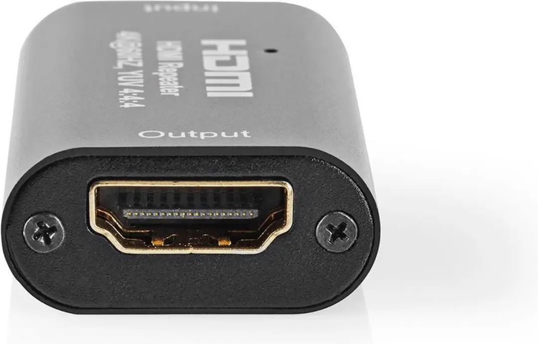 Nedis HDMI-Repeater VREP3475AT - 4K@60Hz - Metaal Antraciet