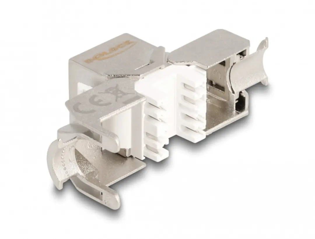 Delock Keystone Module RJ45 Cat.6A - Rood