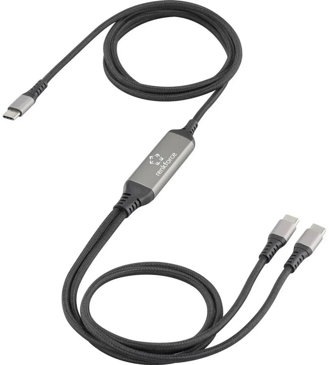 Renkforce RF-6721084 USB-C Y-kabel USB 2.0