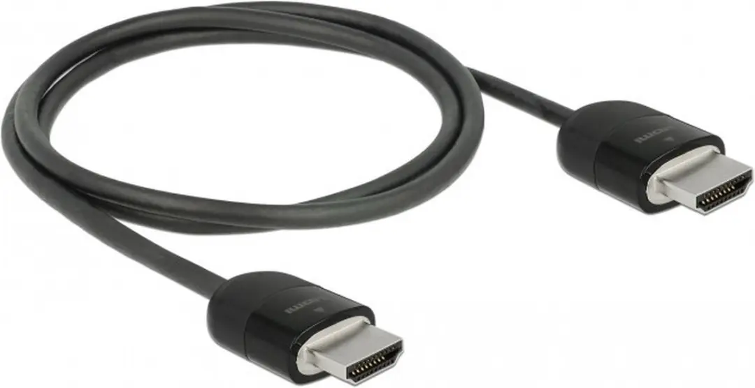 Delock HDMI Kabel 4K 60Hz 1m - Zwart