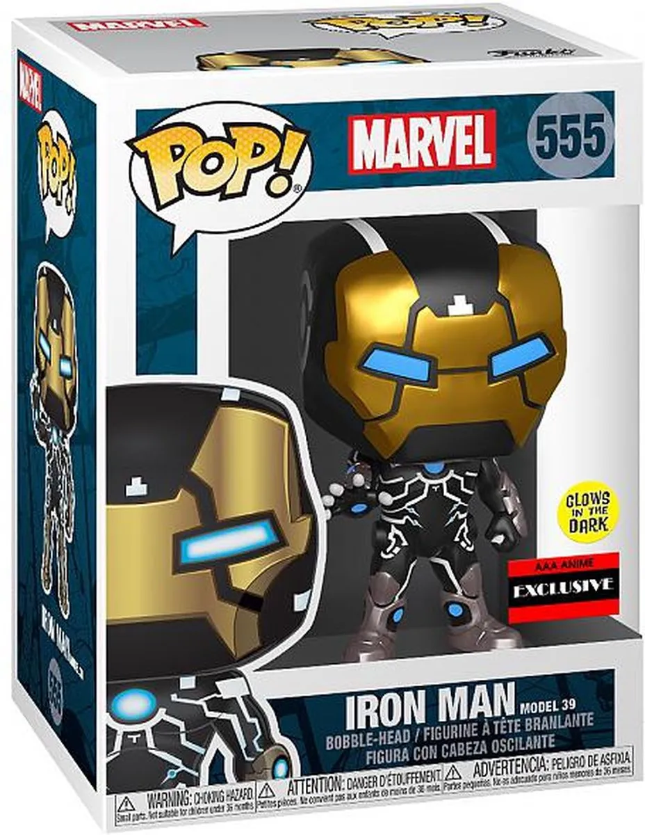 Funko! POP Marvel Iron Man #555 Exclusief - Multi