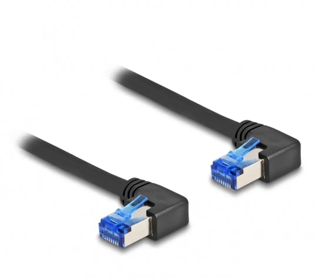 Delock SFTP CAT6a Netwerkkabel Haaks Links 3m