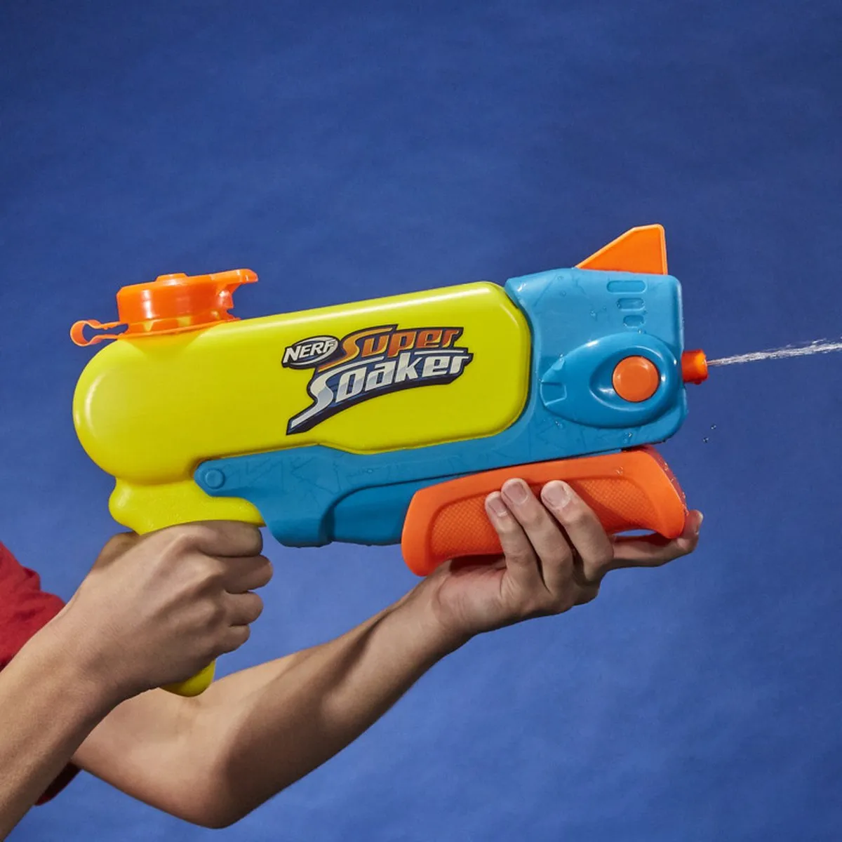 Nerf SuperSoaker Wave Spray Waterpistool - 1L - Blauw